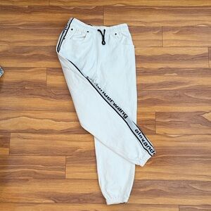 Alexander Wang White High Rise Jeans
